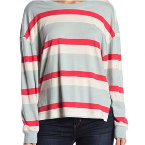 Abound New Women’s Small Striped Dolman‎ Long Sleeve Top